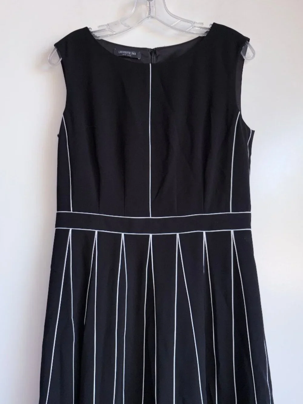 Lafayette 148 New York Mariposa Finesse Crepe Dress Size 8